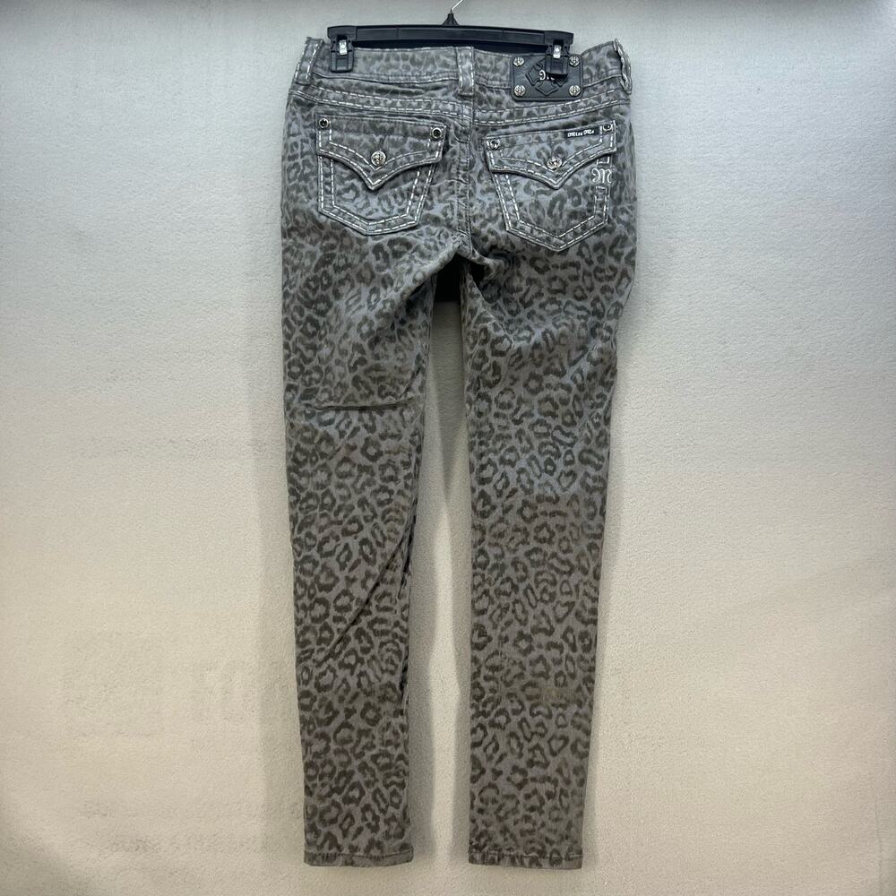 NWT Miss Me Cargo Women's Skinny Jeans Size 27 (4) Cheetah Print Twee Normcore - Picture 5 of 15